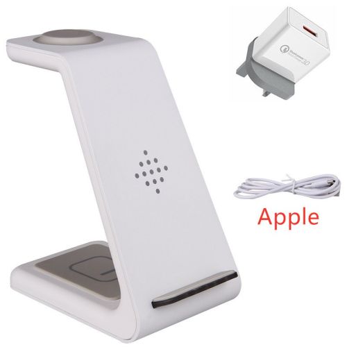 3 In 1 Fast Charging Station Wireless Charger Stand Wireless Quick Charge Dock For Phone Holder 3 In 1 Fast Charging Station Wireless Charger Stand Wireless Quick Charge Dock For Phone Holder